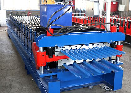 Customer's preferred double-layer roof roll forming machine
