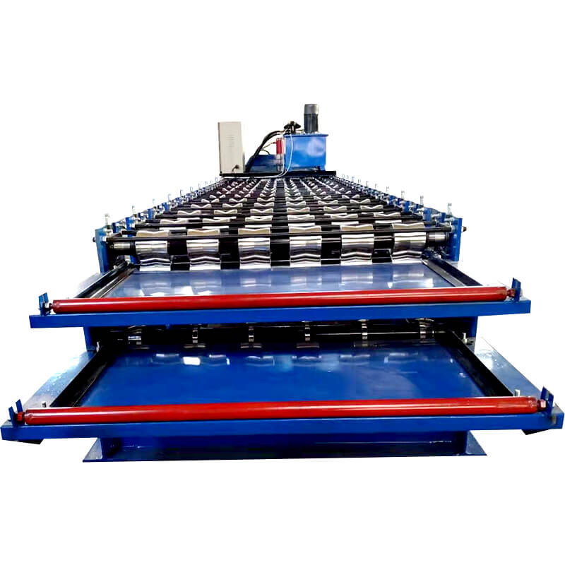 double layer metal roofing machine
