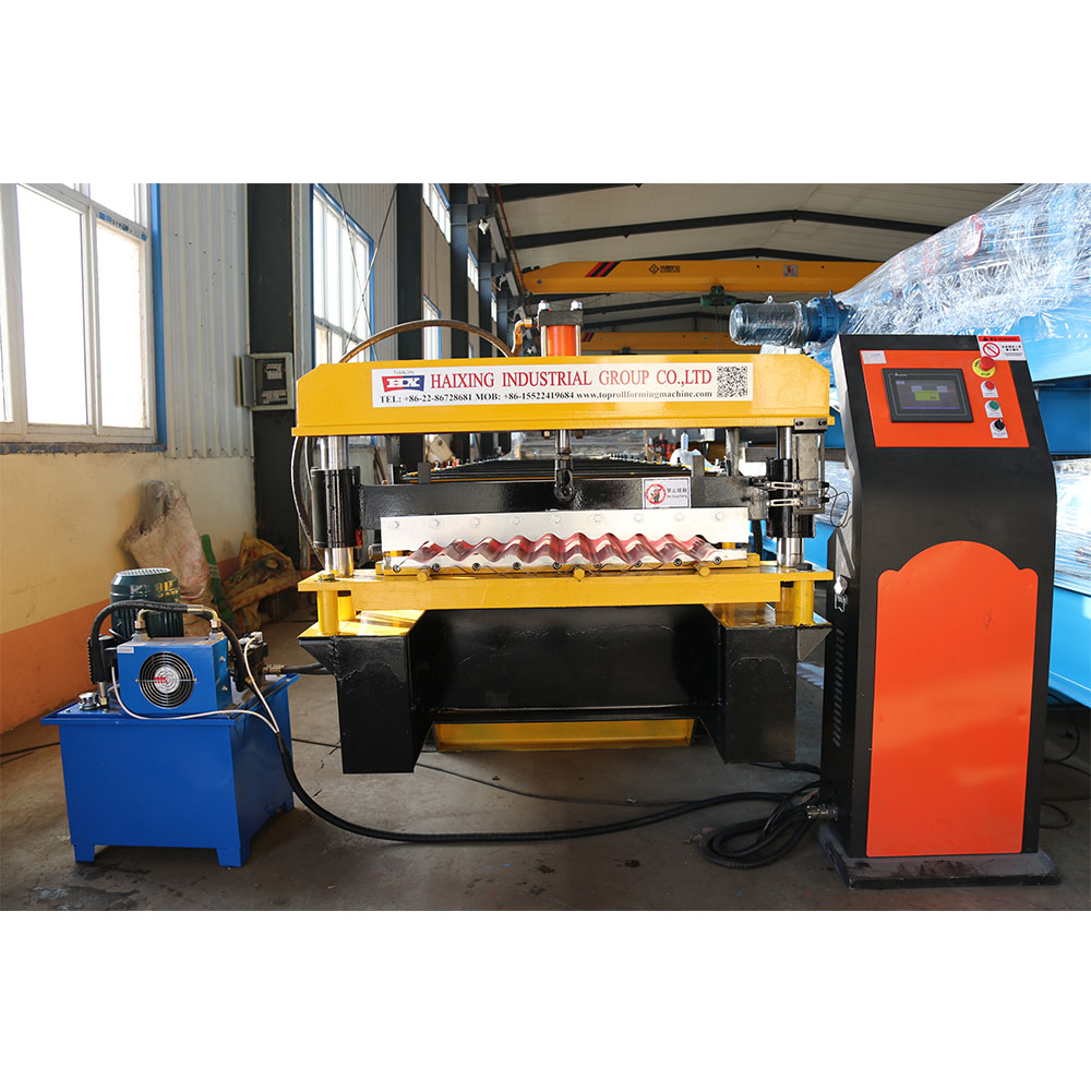 684 corrugated galvanized roof roll forming machine